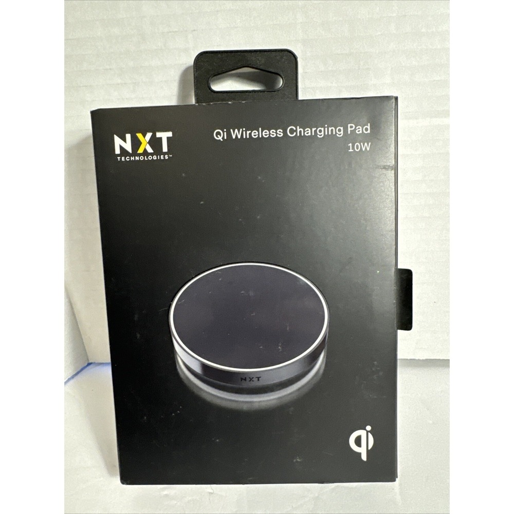 NXT Technologies Qi Wireless Charging Pad 10W NX54707 . New Sealed Box